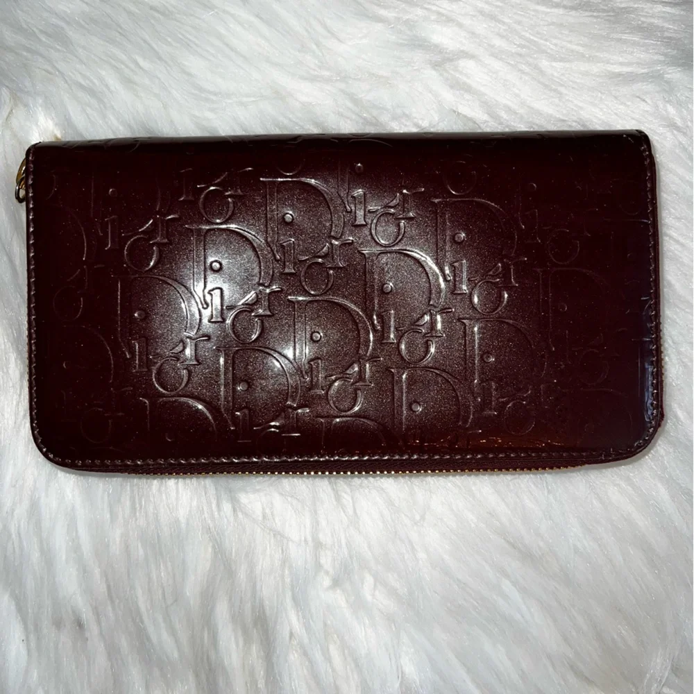 Christian DIOR- ZIPPED LONG WALLET